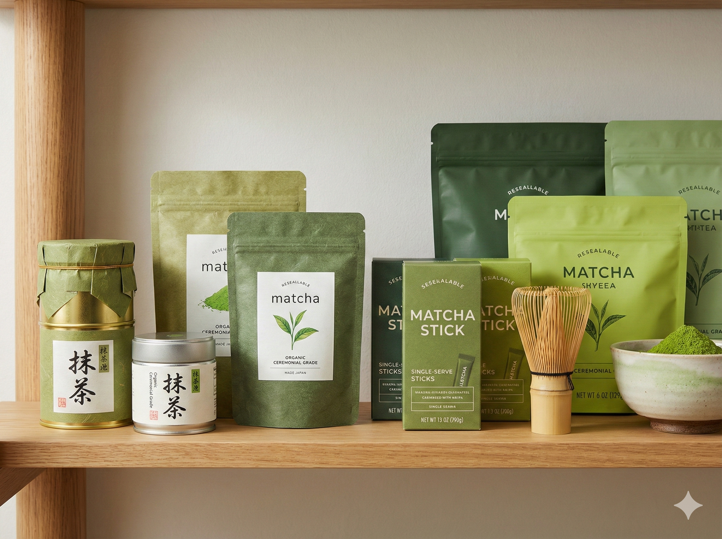 프리미엄 말차 원료 납품